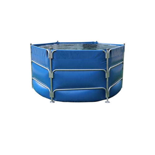 High quality foldable pvc canvas large fish farming tank tarpaulin pond